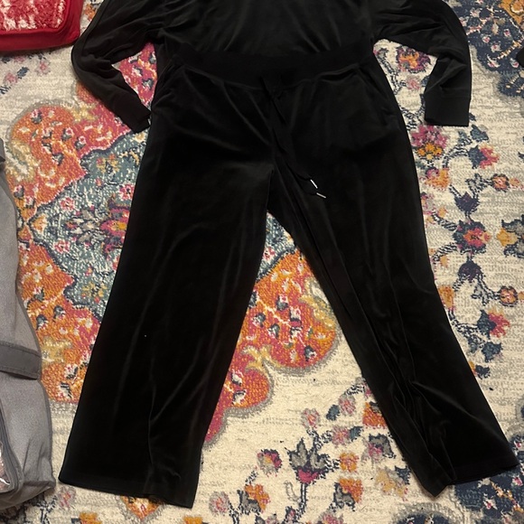 Alfani Intimates velour tracksuit - Picture 3 of 7